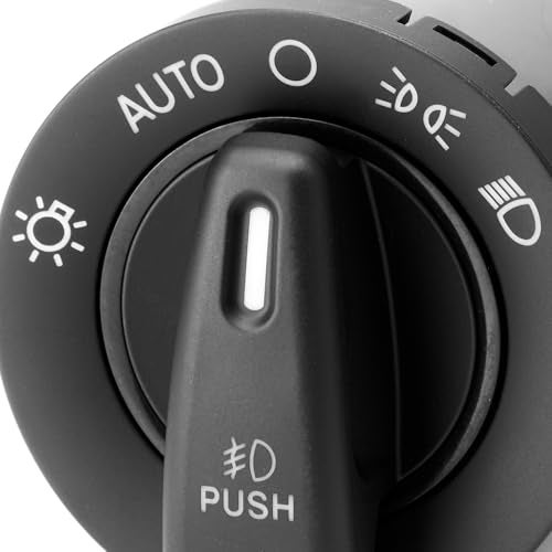 SOAESCN Headlight Dimmer Switch for 2011-2020 Durango Journey-Grand Caravan-Durango,2012-2016 Chrysle Town Country,2011-2014 Dodge Charger-Chrysl 300-Fog Light Headlamp Switch-56046258AB 56046258AC 56046258AD - Image 2