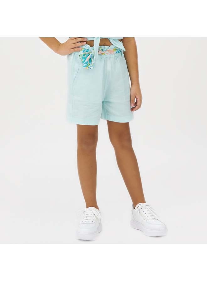 Panco JUNGLE Belt Detailed Shorts  - Image 2
