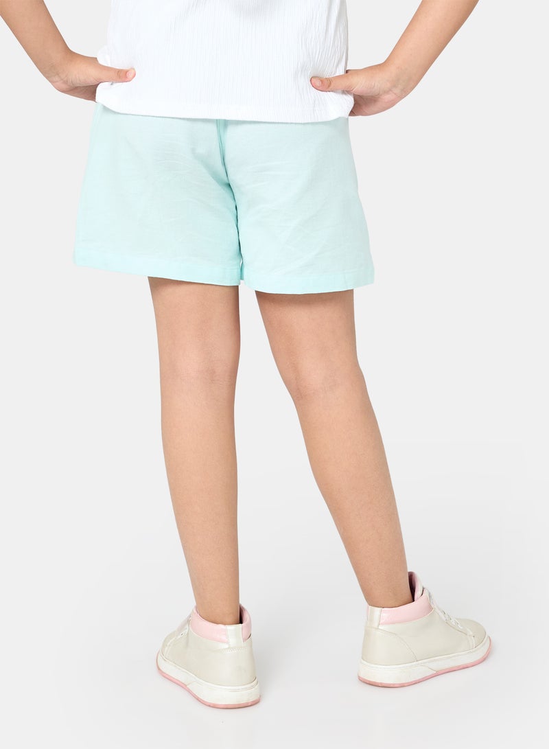 Panco Girls JUNGLE Belt Detailed Shorts - Image 2