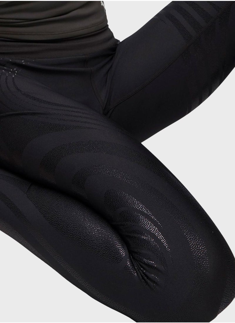 PUMA - Eversculpt Shine High Waist Fleece Tights - Image 1