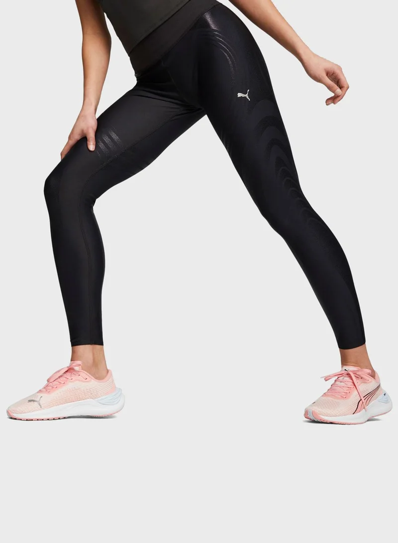 PUMA Eversculpt Shine High Waist Fleece Tights