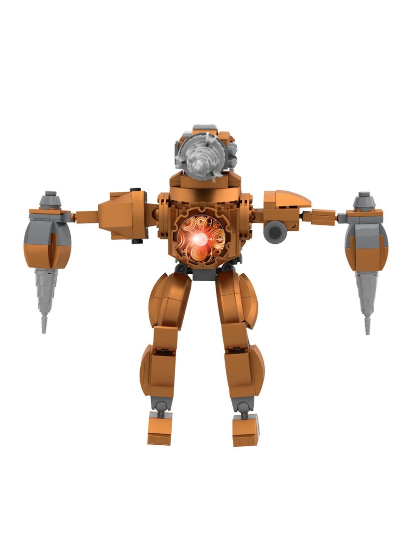 Man Toy Building Blocks 296Pcs Titan Electric Driller Man Toy Ideas Toys Model Ideas Toys Gifts for Adult & Kids - Image 1