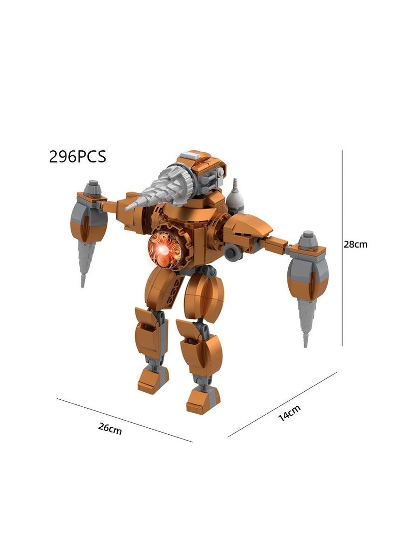 Man Toy Building Blocks 296Pcs Titan Electric Driller Man Toy Ideas Toys Model Ideas Toys Gifts for Adult & Kids - Image 2