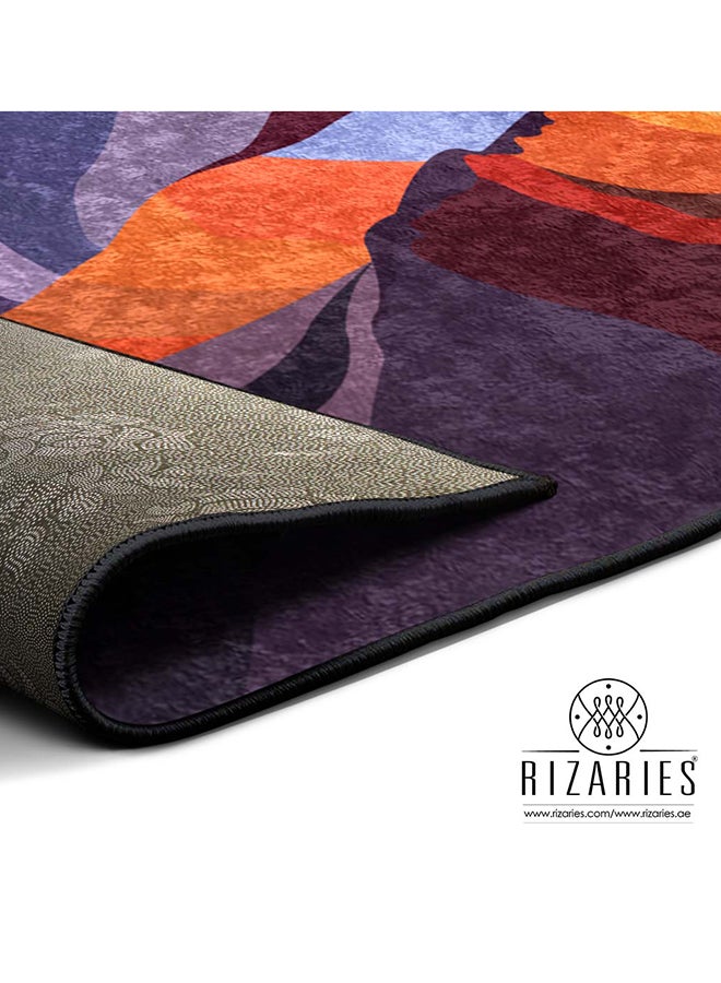 RIZARIES سجادة كاف آي المركزية، قماش، مستطيلة - Image 3