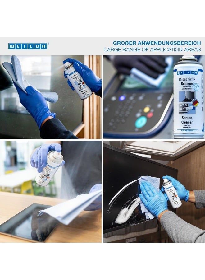 Weicon Screen Cleaner | 200 ml | Ideal for cleaning screens of laptops, tablets, smartphones, LCD TVs, iPhones, MacBooks, etc. | Effectively removes grease, dust, and dirt - Image 2