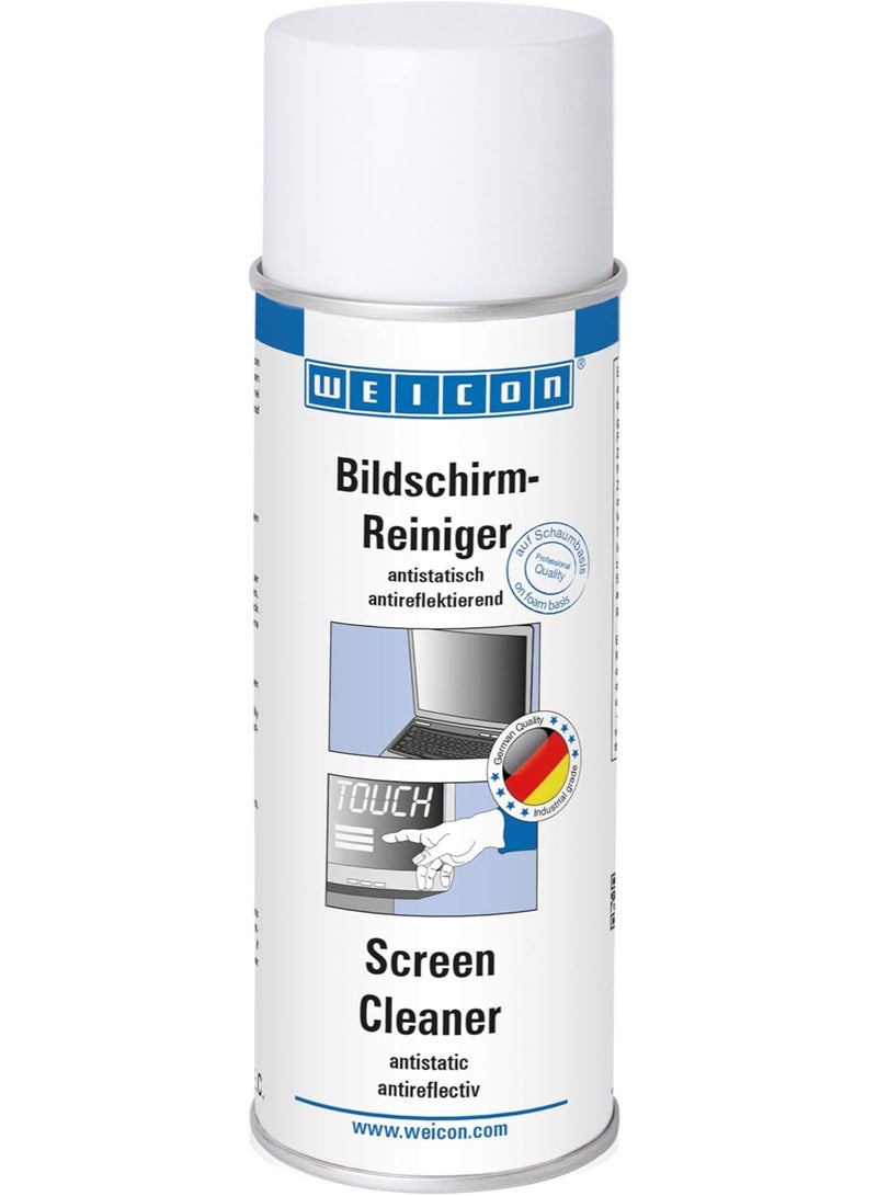 Weicon Screen Cleaner | 200 ml | Ideal for cleaning screens of laptops, tablets, smartphones, LCD TVs, iPhones, MacBooks, etc. | Effectively removes grease, dust, and dirt - Image 1