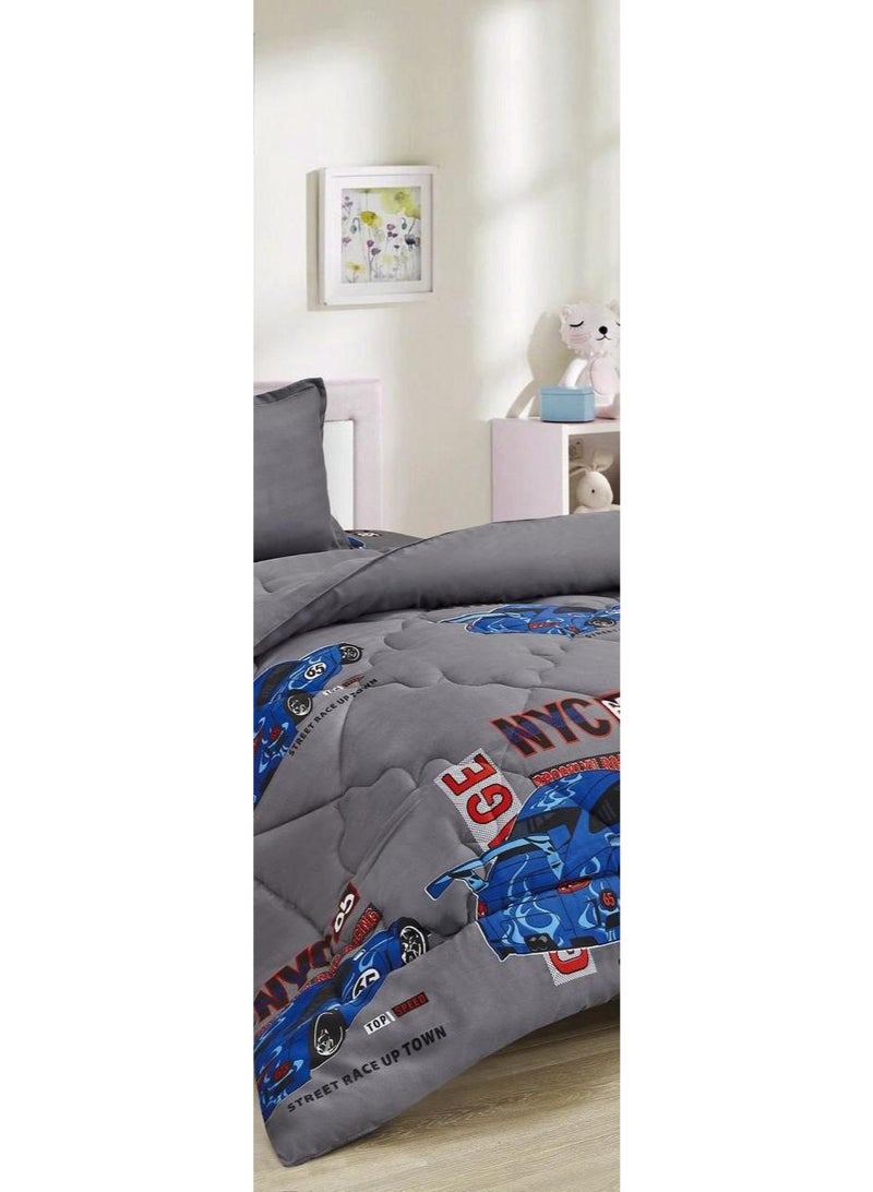 MingLi Children's drawings blanket to provide comfort and add fun to your child's heart, made of microfiber, size 170*210 cm - Image 4