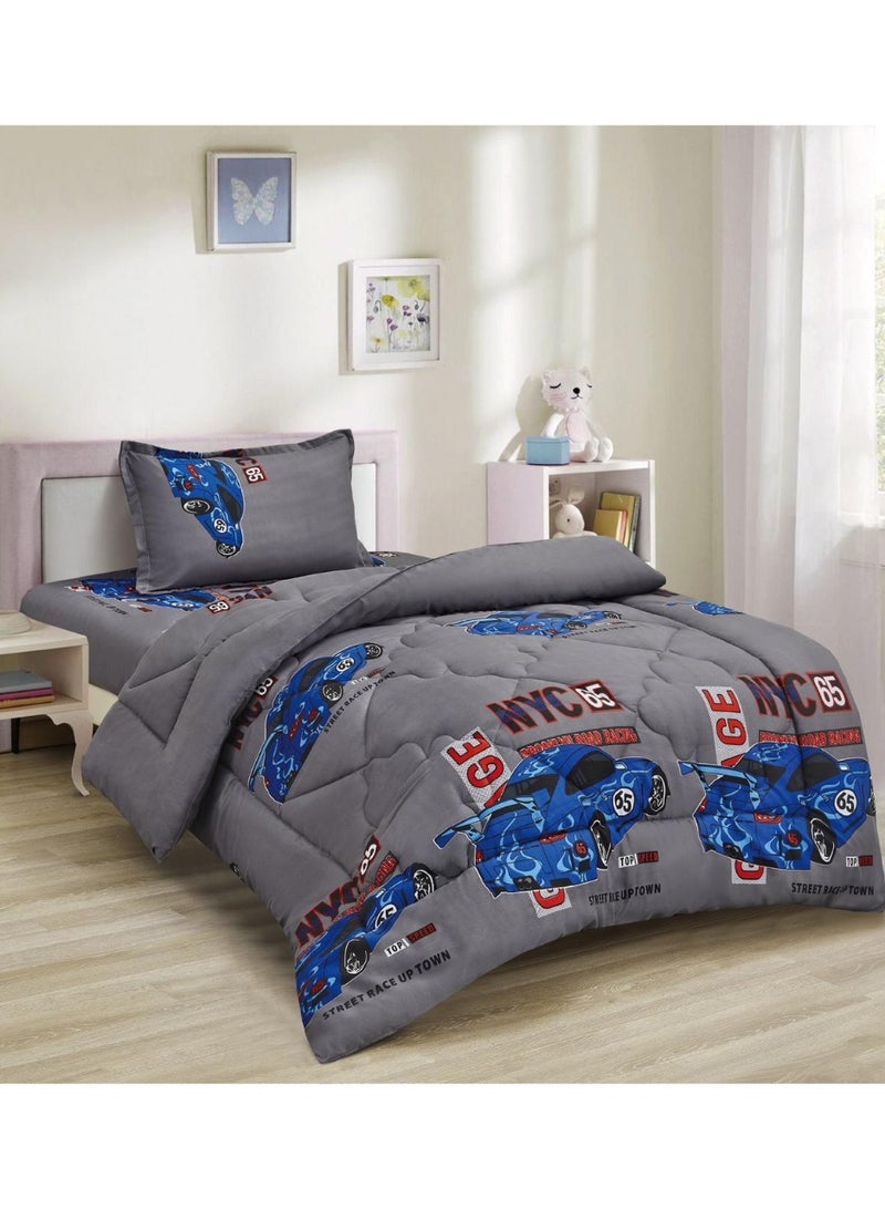 MingLi Children's drawings blanket to provide comfort and add fun to your child's heart, made of microfiber, size 170*210 cm - Image 1