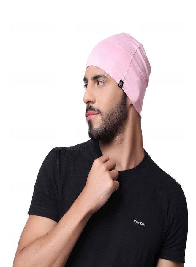 بسماد قبعات بسماذ للعلاج الكيميائي، قبعات نوم، قبعات نوم، قبعات رجالية ونسائية، مصنوعة من قماش الفسكوز الناعم، قبعات لمرضى السرطان - Image 1