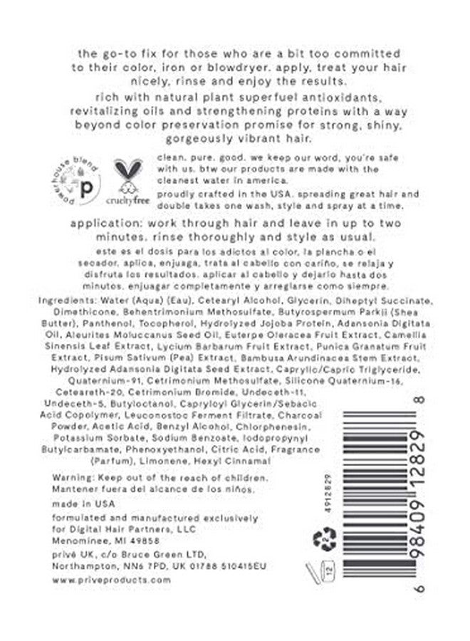 PRIVE Privé Damage Fix Conditioner Repair And Strengthen Damaged Dull Or Over Processed Hair From Within Natural Ingredients Vegan Crueltyfree Colorsafe Hair Conditioner For Dry Hair - Image 3