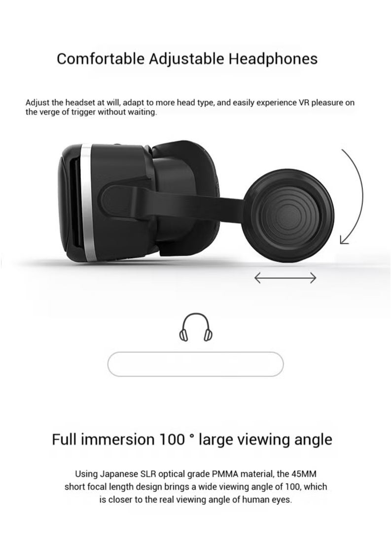 VirtuReality 3D VR Headset for iPhone & Android (4.7"–6.2" Phones)  - Image 2