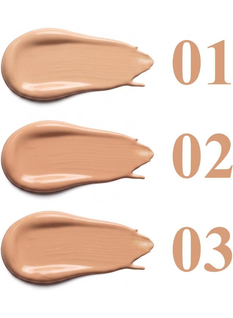 Rose Berry Liquid Concealer by Hi-Filter, 10g, Shade 01 Light Peach - Image 2