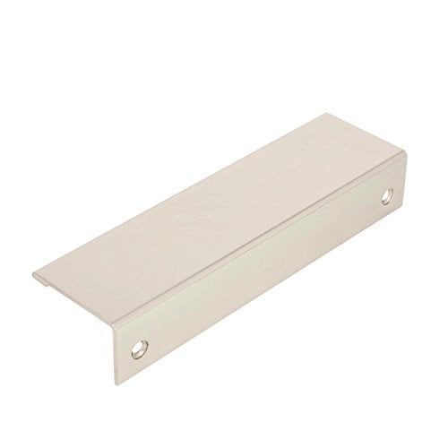 Amerock | Cabinet Pull | Polished Nickel | 5-1/16 inch (128 mm) Center to Center | Edge Pull | 1 Pack | Drawer Pull | Drawer Handle | Cabinet Hardware - Image 4