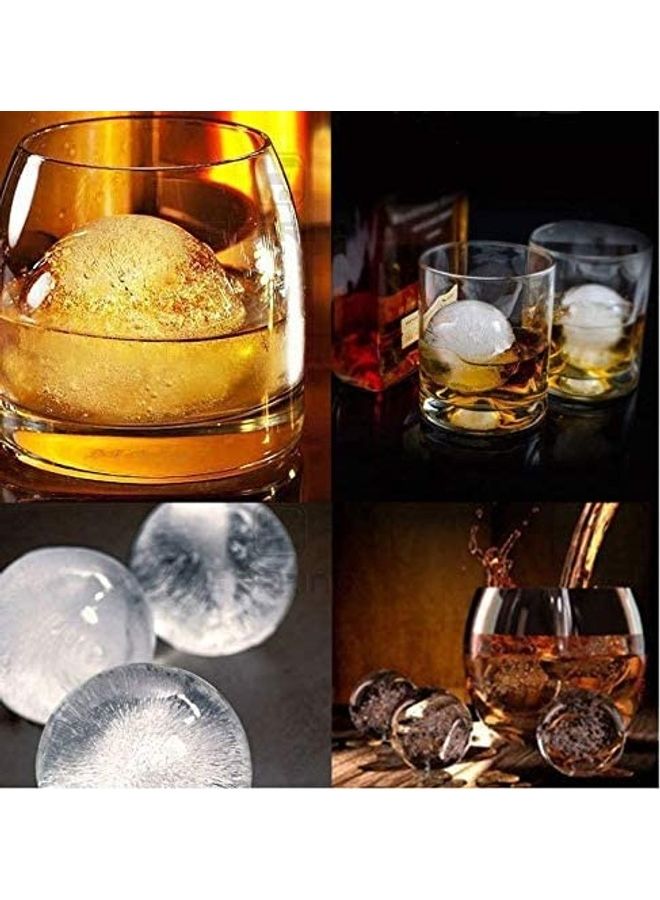 NIBEMINENT Set Of 2 Ice Ball Maker B122 Black - Image 5