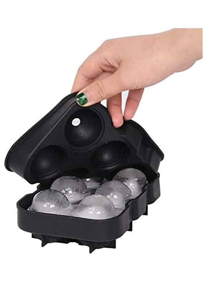 NIBEMINENT Set Of 2 Ice Ball Maker B122 Black - Image 2
