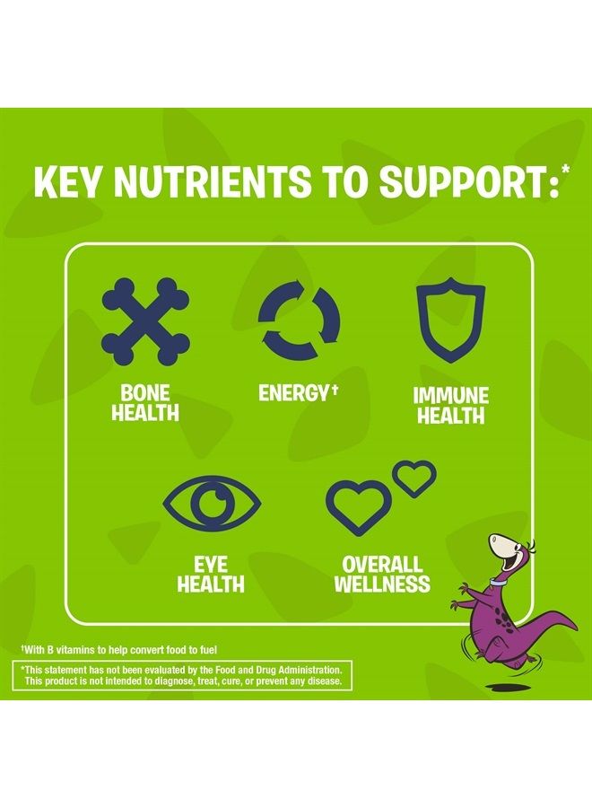 Flintstones Vitamins Flintstones Chewable Kids Vitamins, Complete Multivitamin for Kids and Toddlers with Iron, Calcium, Vitamin C, Vitamin D & more, 180 count (Packaging May Vary)  - Image 4