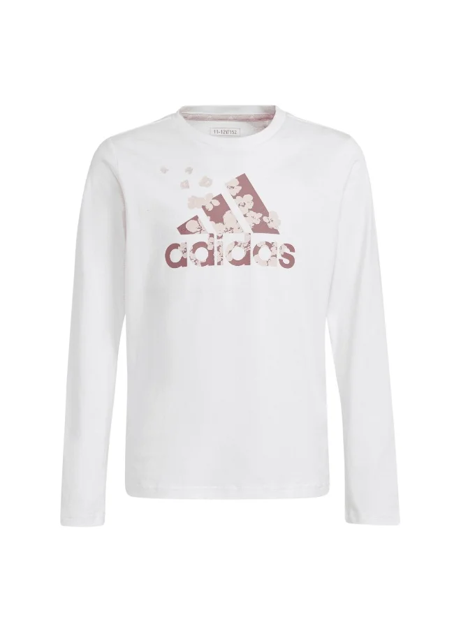 Adidas adidas Jg Flwr Leg Set White Training Suits 7-8Y