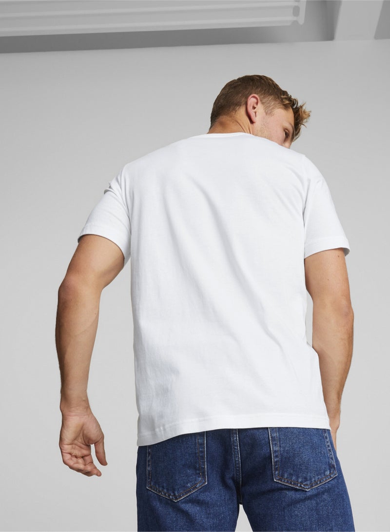 PUMA Reflective Graphic Mens Shortsleeve T-shirt  - Image 3