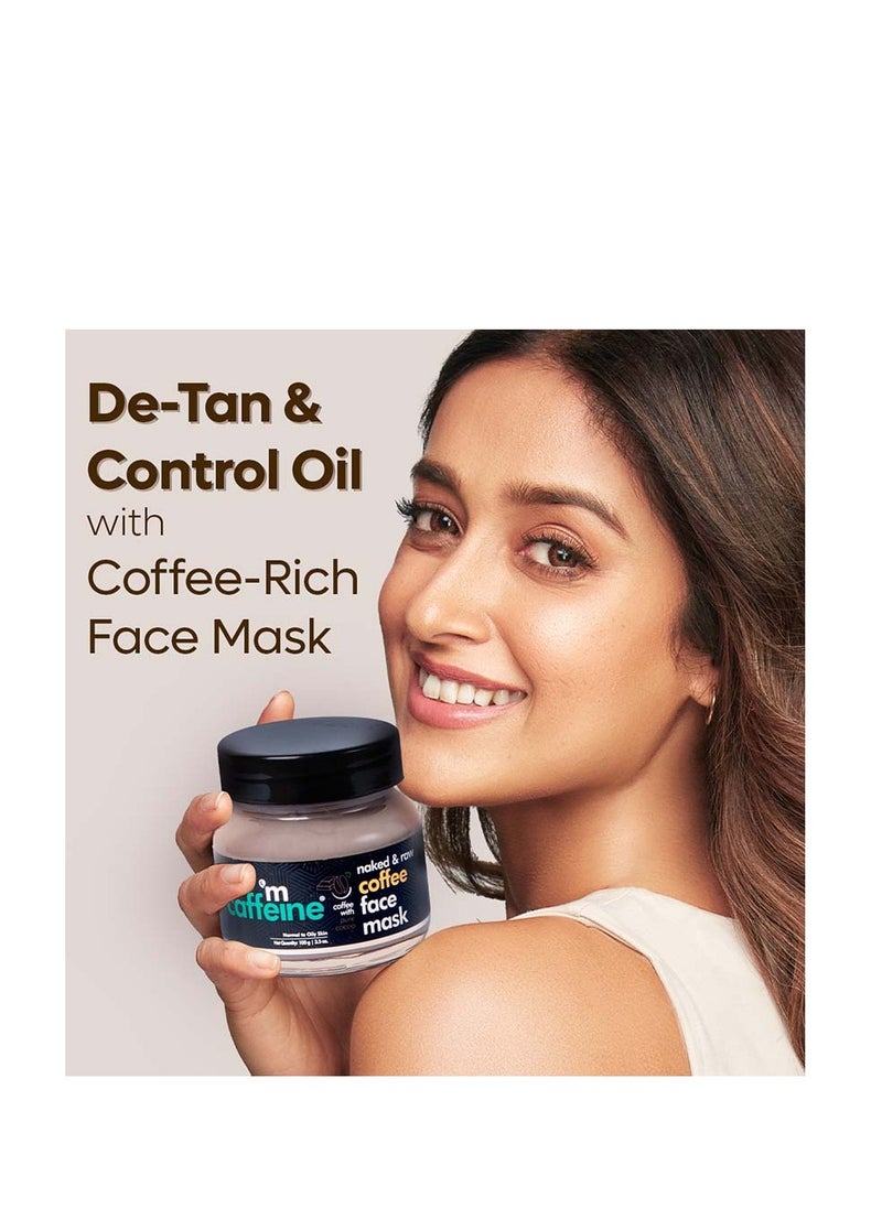 MCaffeine - mCaffeine Naked & Raw Coffee Face Mask 100g - Image 1