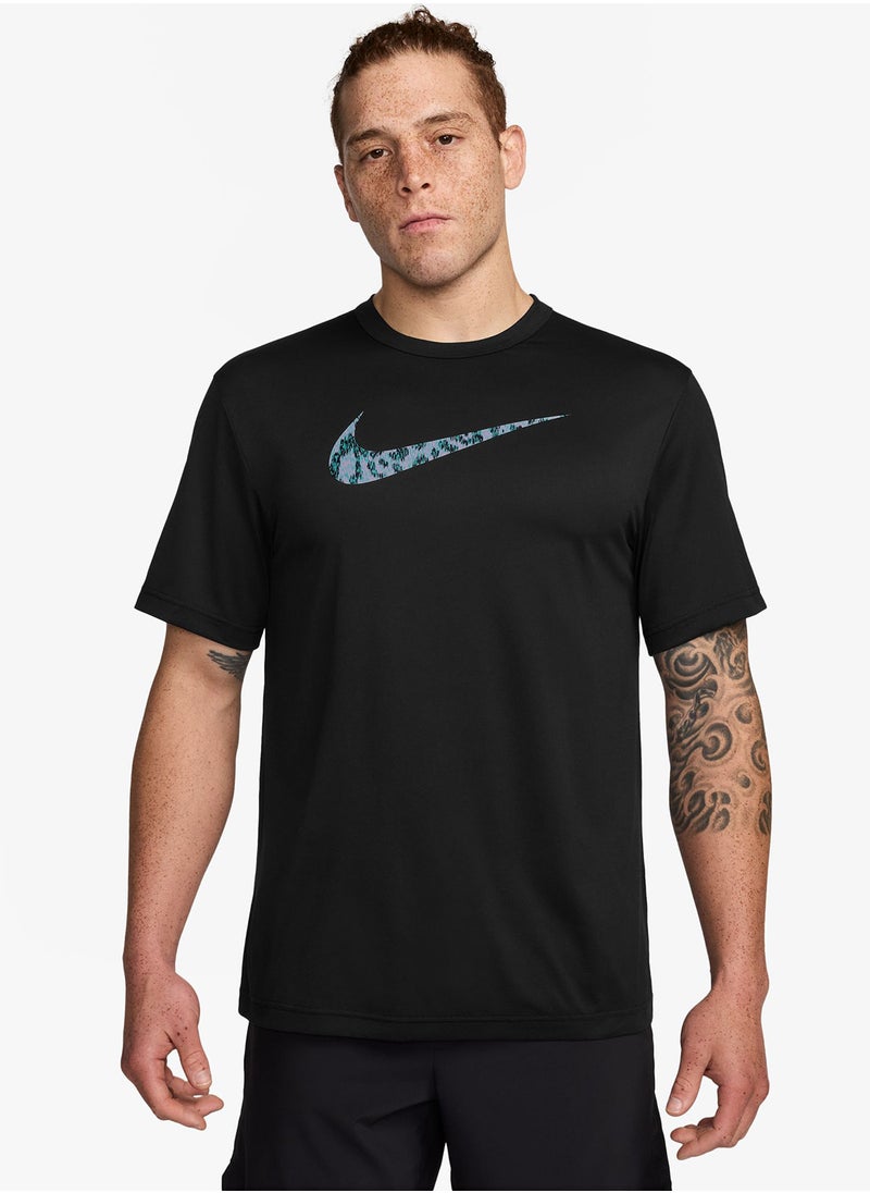 Nike Dri-Fit Uv Hyverse Printed T-Shirt  - Image 1