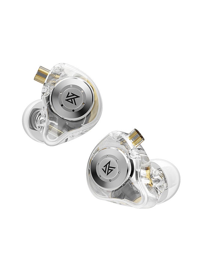 KZ - EDX Pro in-Ear Stage Monitor Headphone Dual Magnetic Dynamic Unit Earphone Shock Bass Earbuds with 0.75mm Detachable Cable Comfortable Wired Headset (With Mic) - Image 1