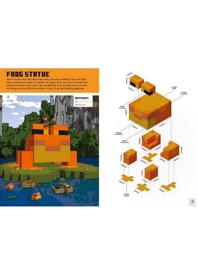 Minecraft Mega Bite-Size Builds: An official Minecraft illustrated guide with over 20 brand-new mini-projects to build in the game for 2024: perfect for beginners and kids, teens and adults alike!