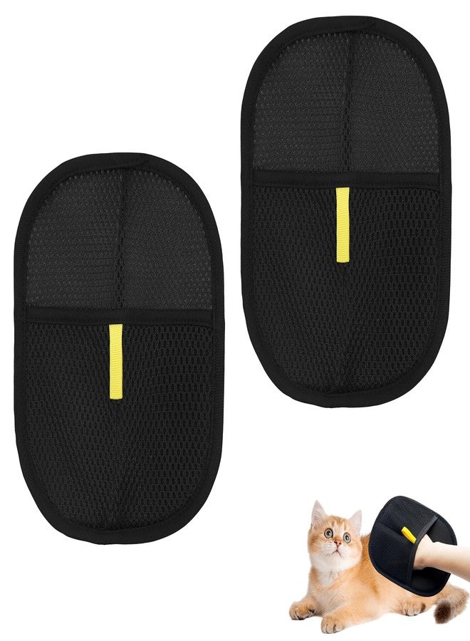 DVHNMK Pet Hair Remover Glove,Electrostatic Pet Hair Removal Gloves for Couch,Cat Grooming Gloves,Reusable Cat and Dog Hair Remover for Sofas,Furniture,Carpets,and Curtains (2 PCS) - Image 1