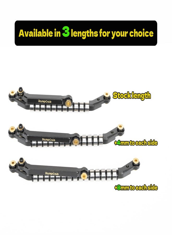 RampCrab Bearing Steering Link for SCX24 & AX24 +4mm axle on Each Side, 2Sets - Image 5