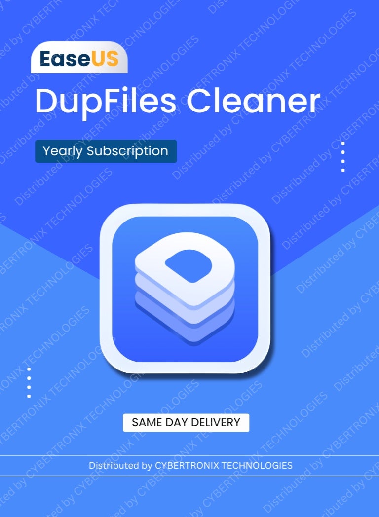 EaseUS DupFiles Cleaner | 1 Device 1 Year | Digital License | Same Day Delivery