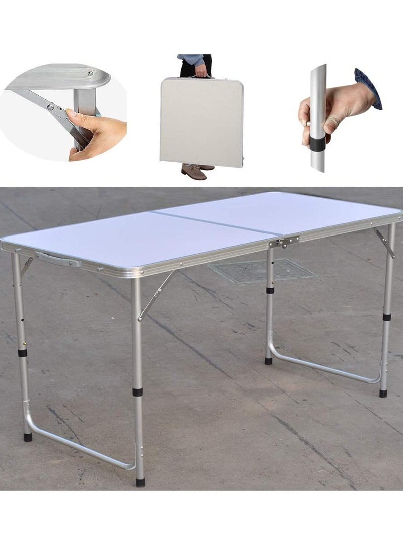 DubaiGallery Portable Plastic Indoor Outdoor Picnic Party Dining Camp Tables Lightweight - Image 2