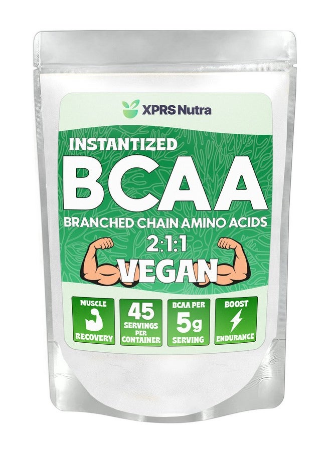 XPRS Nutra - Bcaa Powder Amino Acids Supplement For Men Unflavored Bcaa Workout Supplements Gym Supplements For Men Amino Acids Supplement For Women For Gym Post Workout Recovery (8 Ounce) - Image 1