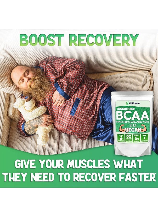 XPRS Nutra - Bcaa Powder Amino Acids Supplement For Men Unflavored Bcaa Workout Supplements Gym Supplements For Men Amino Acids Supplement For Women For Gym Post Workout Recovery (8 Ounce) - Image 1