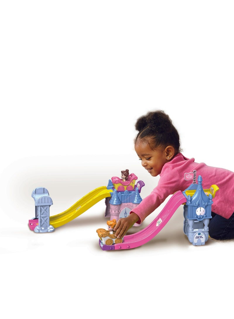 Vtech - Toot-Toot Drivers Enchanted Castle Slide, Disney Princess Playset - Multicolour | with Included Cinderella Vehicle, Lights, Phrases, Songs, Interactive | Ideal for ages 1-5 + up - Image 4