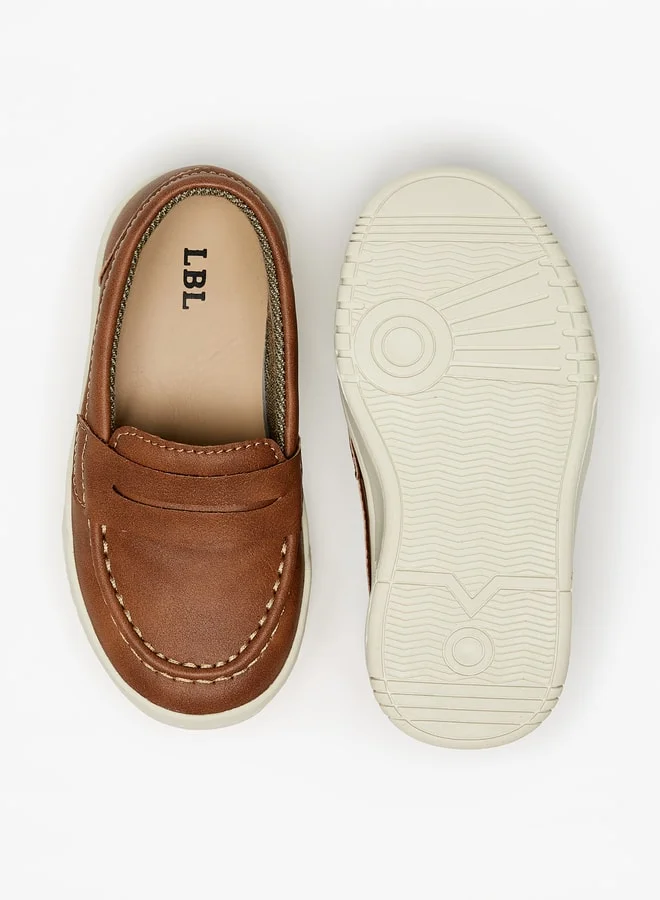 LBL by Shoexpress BoysS Solid SlipOn Loafers
