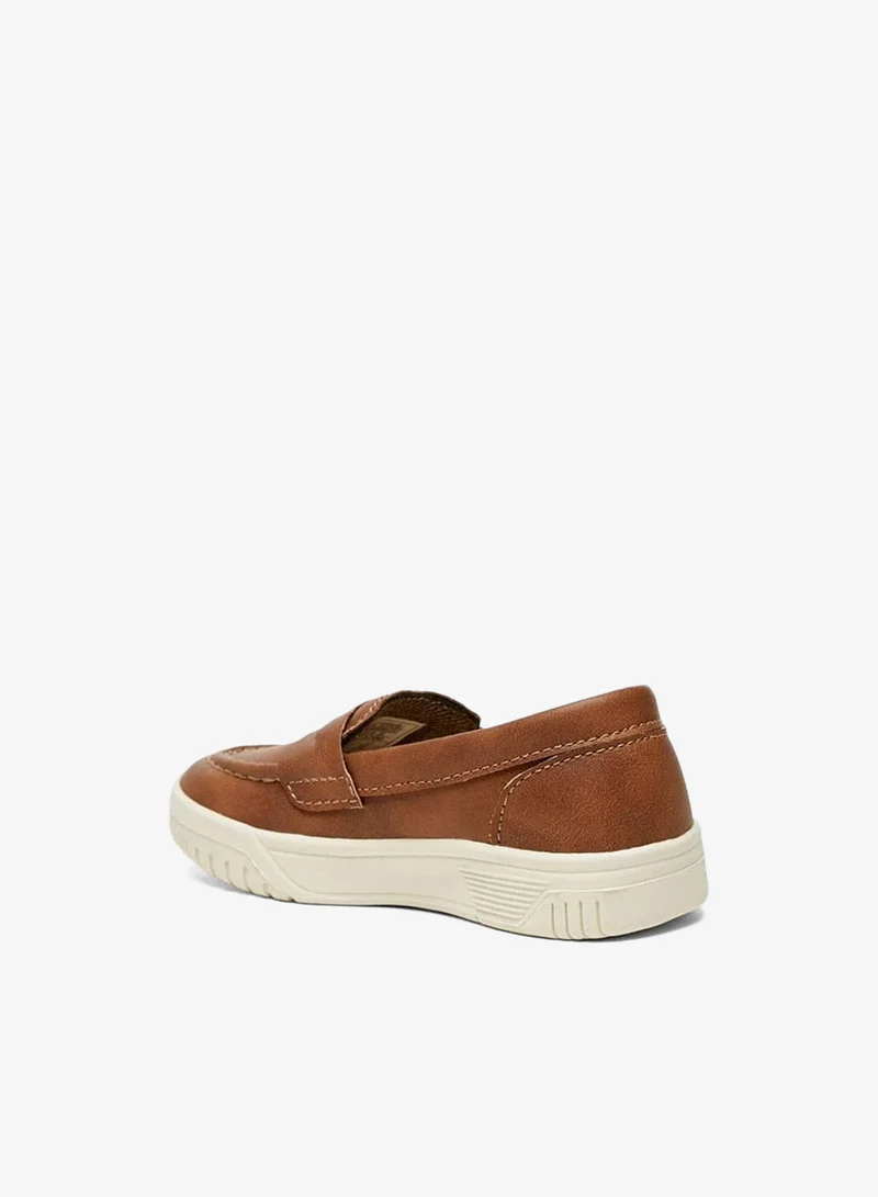 LBL by Shoexpress Solid Slip-On Loafers