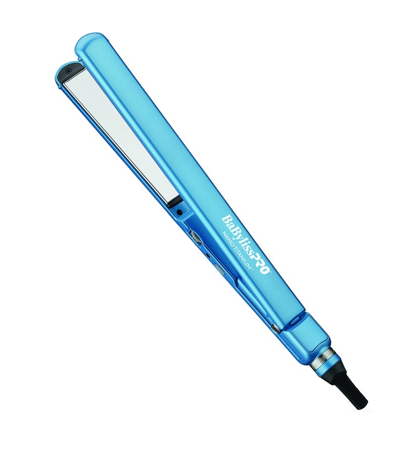 BaBylissPRO Flat Iron Hair Straightener, 1 Inch Nano Titanium, Hair Styling Tools & Appliances, BNT4072TUC - Image 1