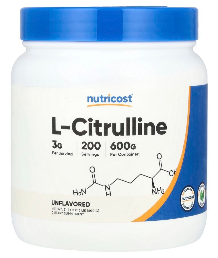 L-Citrulline Unflavored  1.3 lb (600 g)