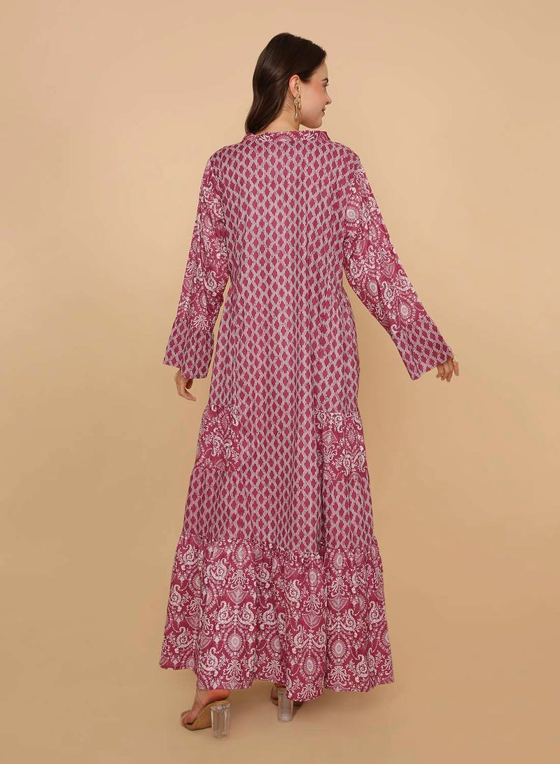 HANA & SARA Stylish long jalabiya dress arabic kaftan for womens - Image 2