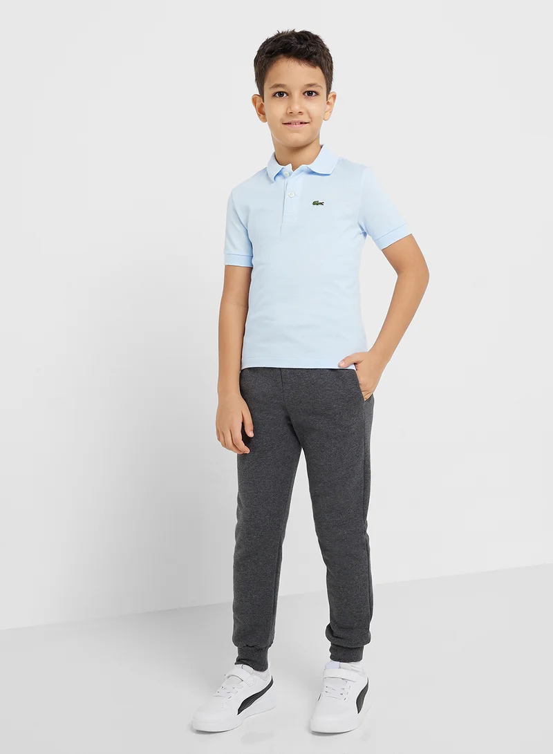 LACOSTE Kids Logo Polo Shirt