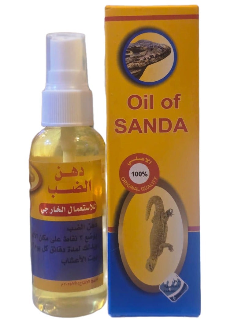 Sanda lizard oil for treating joint pain