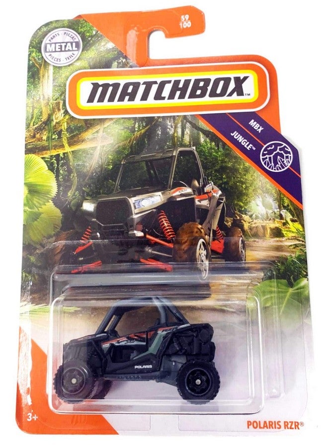 ماتش بوكس Matchbox 2020 MBX Jungle 59/100 - Polaris RZR (أسود) - Image 1