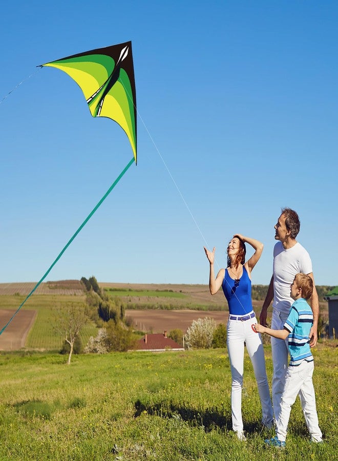 YFAFENGS 3 Pack Delta Butterfly Octopus Kites, Easy to Fly for Adults & Kids Ages 8-12, Colorful Aerodynamic Design, Lightweight Tangle-Free for Beach Park Outdoor Activities - Image 5