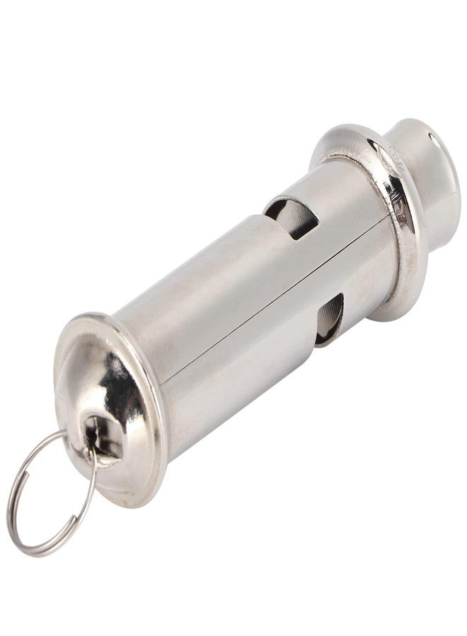 Gsycle Bird Call Whistle, Stainless Steel Bird Whistle with Lanyard, Portable Ultrasonic Pet Training Tool for Birds Pigeons Dogs Cats High Pitch Silent Whistle Training Signal Outdoor Activities (Silver) - Image 5