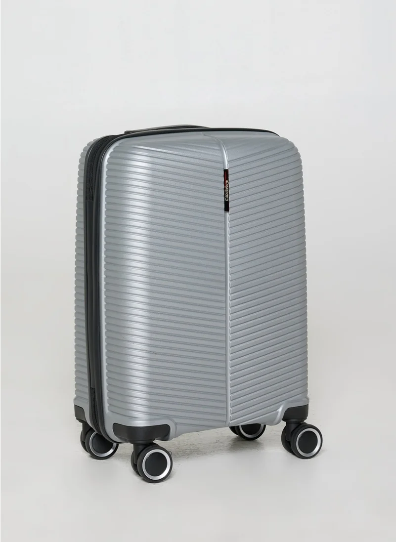 Ççs Silver 5224 Polypropylene Cabin Size Suitcase