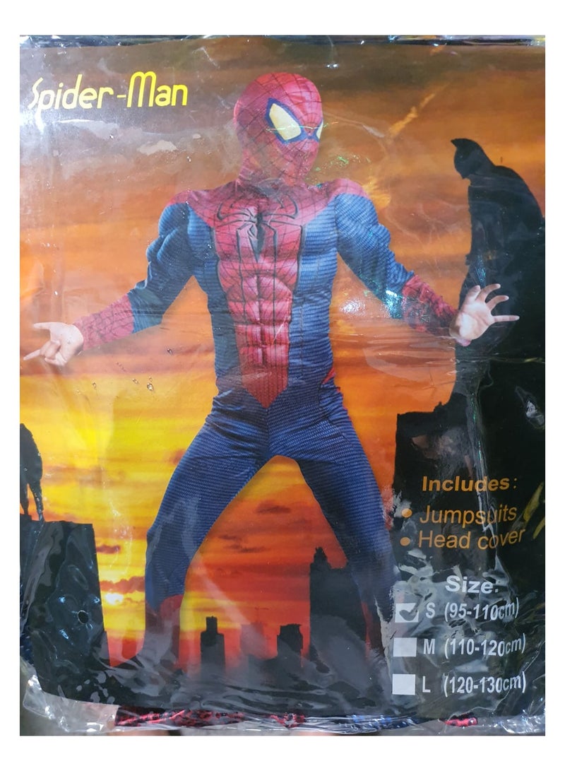 زي سوبر هيرو سبايدر مان مع العضلات للأطفال - Image 3