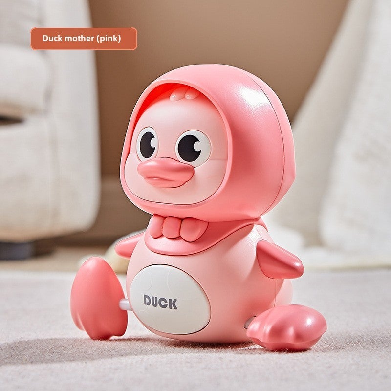 Duckling Crawling Toy: High-Quality Plastic - Certified Safety Portable Compact Toy for Children Aged 4-6, Daily Play and On-The-Go Use - Image 1