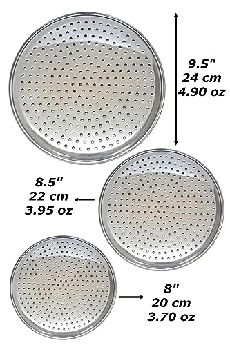 trmaker Stuffed leaves Cooking Apparatus for Prevents Sticking- Stainless Steel Non-stick Tray set 8"(20 cm), 8.5"(22 cm), 9.5"(24cm) - Cooking Lid,Tray Set for Stuffed Dishes, Grape Leaf,Dolma - Set of 3 - Image 4