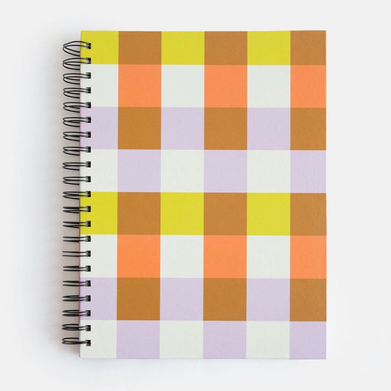 Caroline Gardner- A4 Notebook- Multi Check