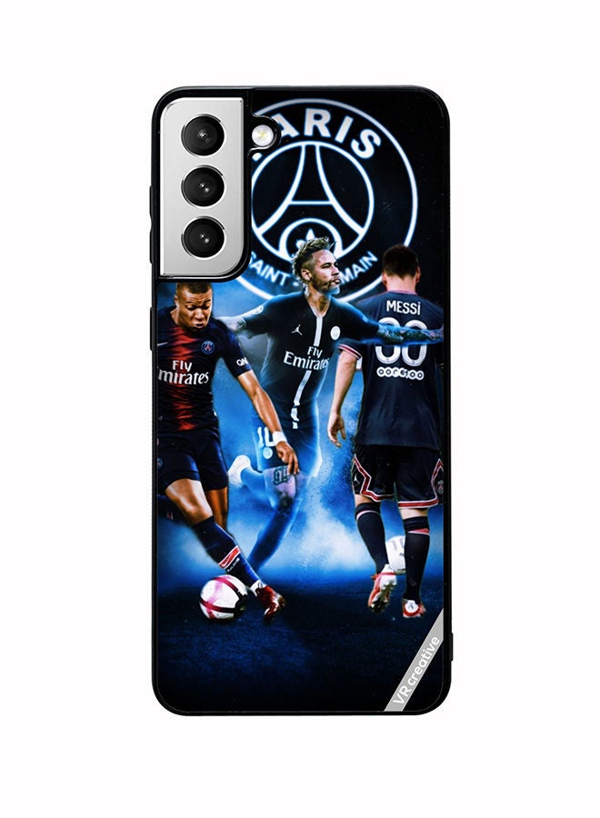 VR CREATIVE Protective Case Cover For Samsung Galaxy S22 5G Player Football Design Multicolour - Image 1