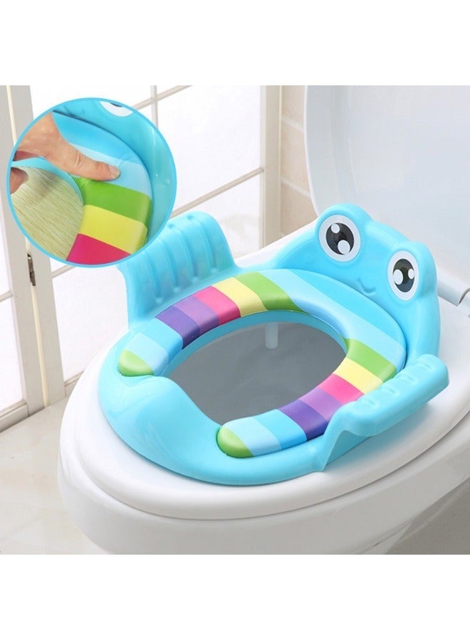 haleemy Baby Potty Training Seat Strong Handle Backrest - Image 2